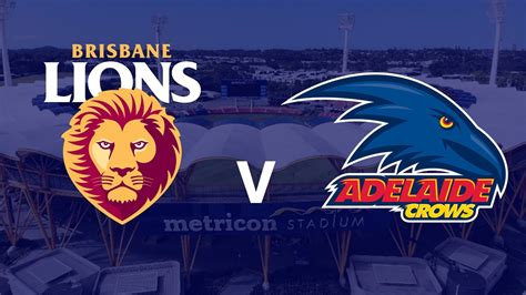 adelaide crows v brisbane lions